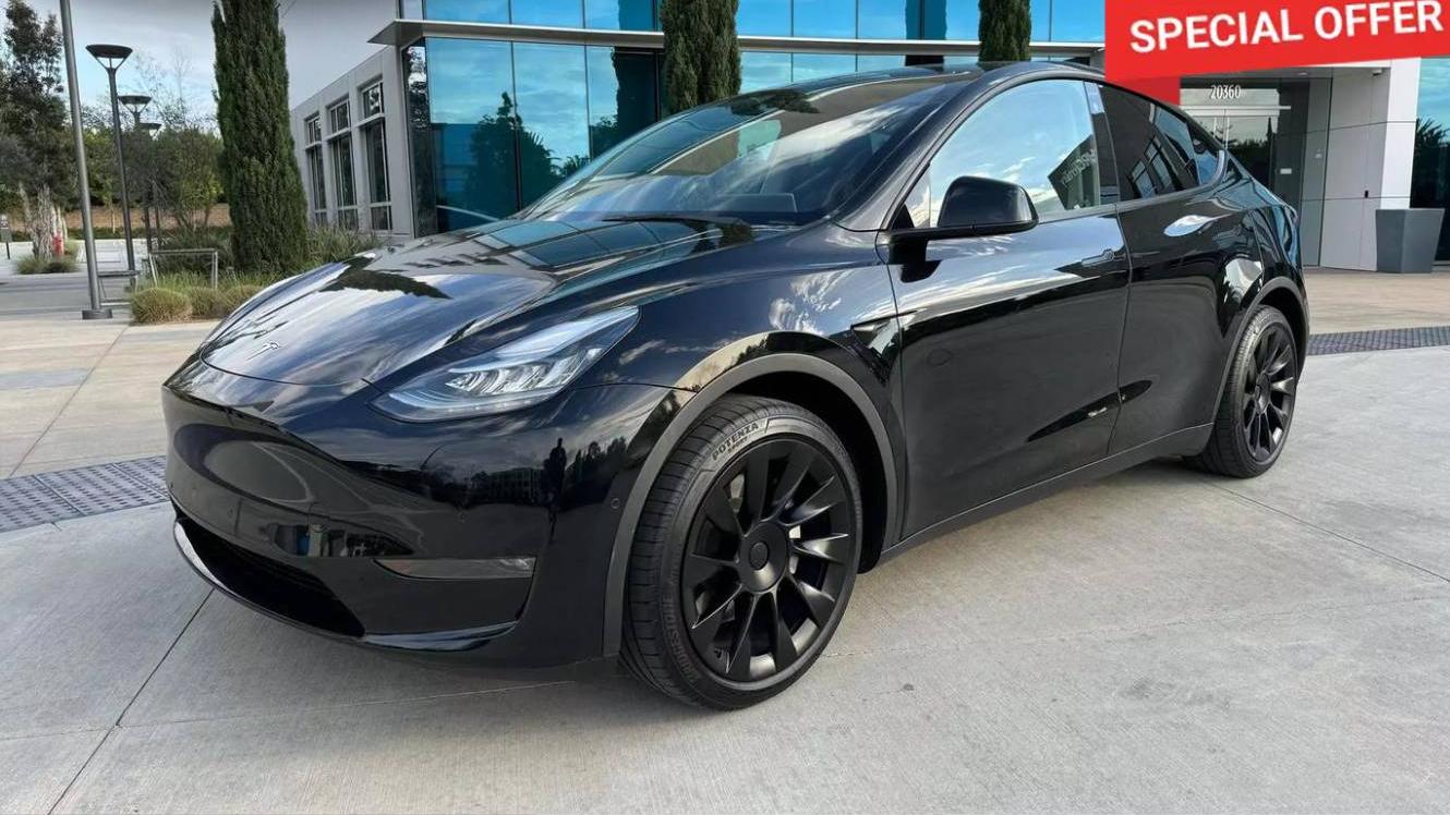 TESLA MODEL Y 2022 7SAYGDEE0NF386165 image